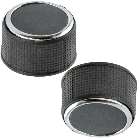 2PCS Rear Audio Radio Control Knobs For Chevy Suburban Tahoe GMC 2007-2013