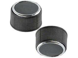 2PCS Rear Audio Radio Control Knobs For Chevy Suburban Tahoe GMC 2007-2013