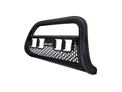 Go Rhino RC2 LR Bull Bar with Four Cube Light Mounting Brackets; Textured Black (07-14 Tahoe)