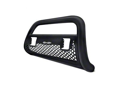 RC2 LR Bull Bar with Two Cube Light Mounting Brackets; Textured Black (07-14 Tahoe)