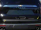 Rear Deck Trim Accent; Stainless Steel (21-25 Tahoe)