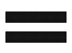 Rear Door Sill Protection; Black (21-25 Tahoe)