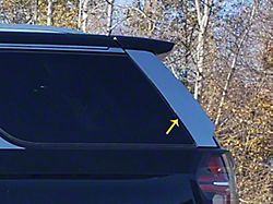 Rear Window Accent Trim; Stainless Steel (21-26 Tahoe)