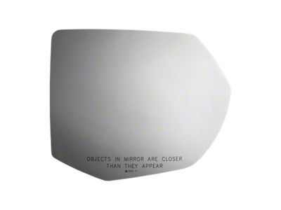 Redi-Cuts Drop Fit Heated Side View Mirror Glass; Passenger Side (21-25 Tahoe)