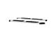Regal 7-Inch Oval Side Step Bars without Mounting Brackets; Polished Stainless (07-20 Tahoe)