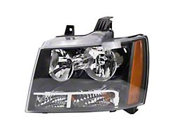 Replacement Headlight; Driver Side (07-14 Tahoe)
