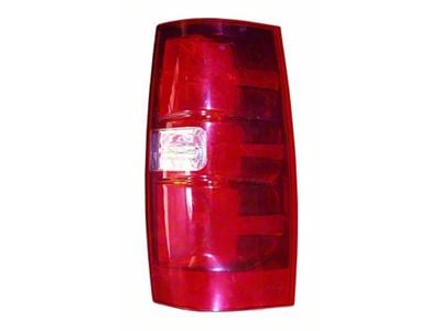 Replacement Tail Light; Passenger Side (07-14 Tahoe)