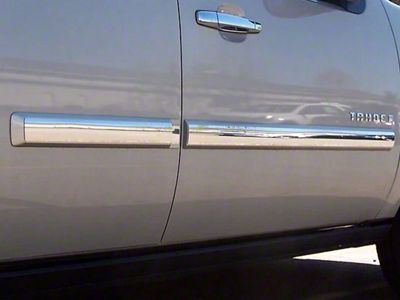 Rocker Panel Insert Trim; Stainless Steel (07-08 Tahoe)