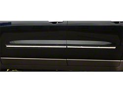 Rocker Panel Insert Trim; Stainless Steel (09-14 Tahoe)