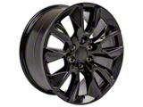 RST Style Black 6-Lug Wheel; 20x9; 28mm Offset (21-25 Tahoe)