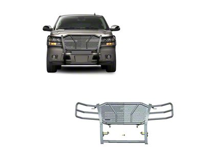 Rugged Grille Guard; Black (07-14 Tahoe)