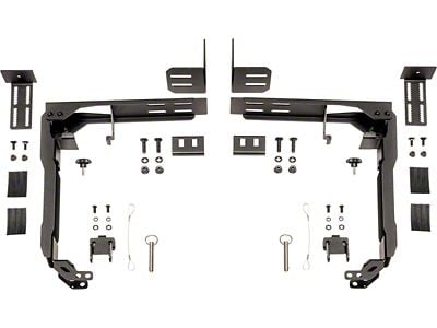 Saddle Case Bed Mount Kit for Bedrail Flange Mounting (Universal; Some Adaptation May Be Required)