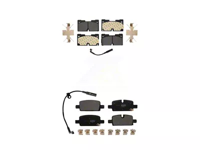 Semi-Metallic Brake Pads; Front and Rear (20-25 Tahoe, Excluding Police)