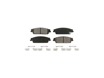 Semi-Metallic Brake Pads; Rear Pair (07-14 Tahoe)