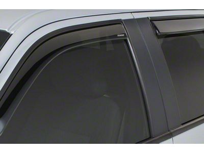 Snap-Inz In-Channel Sidewind Deflectors; Front and Rear; Smoke (15-20 Tahoe)