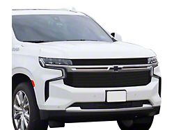 Stainless Steel Billet Upper Grille Insert; Black (21-25 Tahoe High Country)