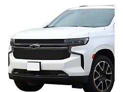 Stainless Steel Billet Upper Grille Insert; Black (21-25 Tahoe LT, Premier, RST)