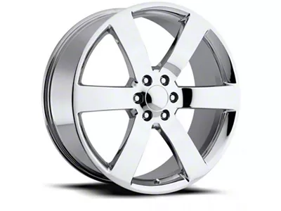 Tahoe Replica Chrome 6-Lug Wheel; 22x9; 22mm Offset (21-25 Tahoe)