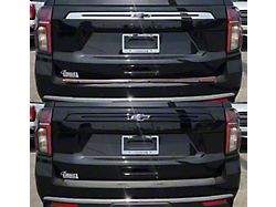 Trunk Molding; Gloss Black (21-24 Tahoe)