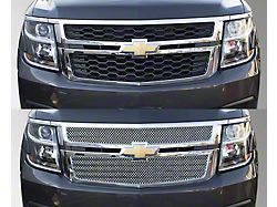 Upper Grille Cover; Chrome (15-20 Tahoe, Excluding LTZ)