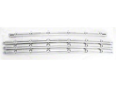 Upper Grille Cover; Chrome (21-24 Tahoe LT)