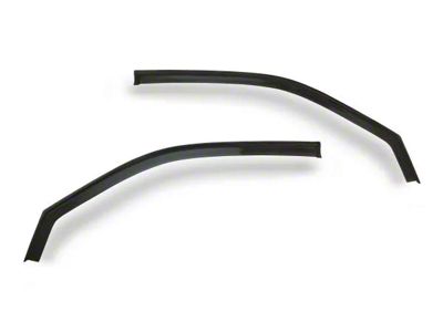 Ventgard Window Deflectors; Smoked; Front Only (07-14 Tahoe)