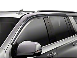 Ventvisor Window Deflectors; Front and Rear; Dark Smoke (21-26 Tahoe)
