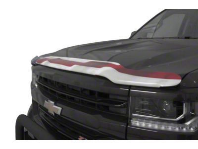 Vigilante Premium Hood Protector; American Flag (15-20 Tahoe)