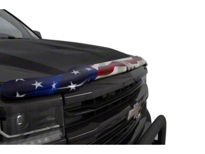Vigilante Premium Hood Protector; American Flag with Eagle (07-14 Tahoe)