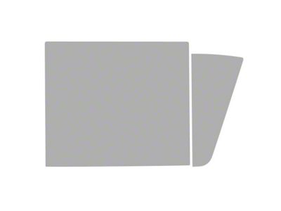 Window Tint Pre-Cut Kit; Rear Driver Side Roll-Up and Door; 5% Dark (21-25 Tahoe)