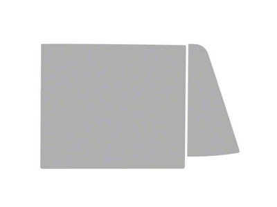 Window Tint Pre-Cut Kit; Rear Passenger Side Roll-up and Door; 25% Medium (21-25 Tahoe)