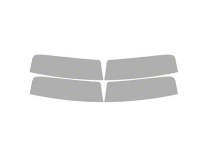 Window Tint Pre-Cut Kit; Windshield Eyebrow; 5% Dark (21-25 Tahoe)
