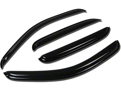 Window Visors; Dark Smoke; Front and Rear (07-14 Tahoe)