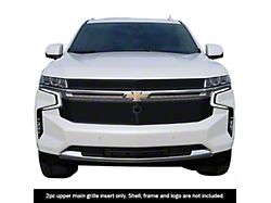 Wire Mesh Upper and Lower Grille Overlay; Black (21-24 Tahoe High Country)