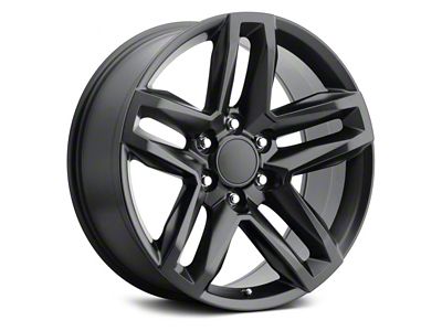 Z71 Style Satin Black 6-Lug Wheel; 20x9; 15mm Offset (21-25 Tahoe)