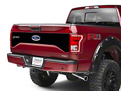 SEC10 Tailgate Panel Decal; Gloss Black (15-17 F-150 w/o Tailgate Applique)