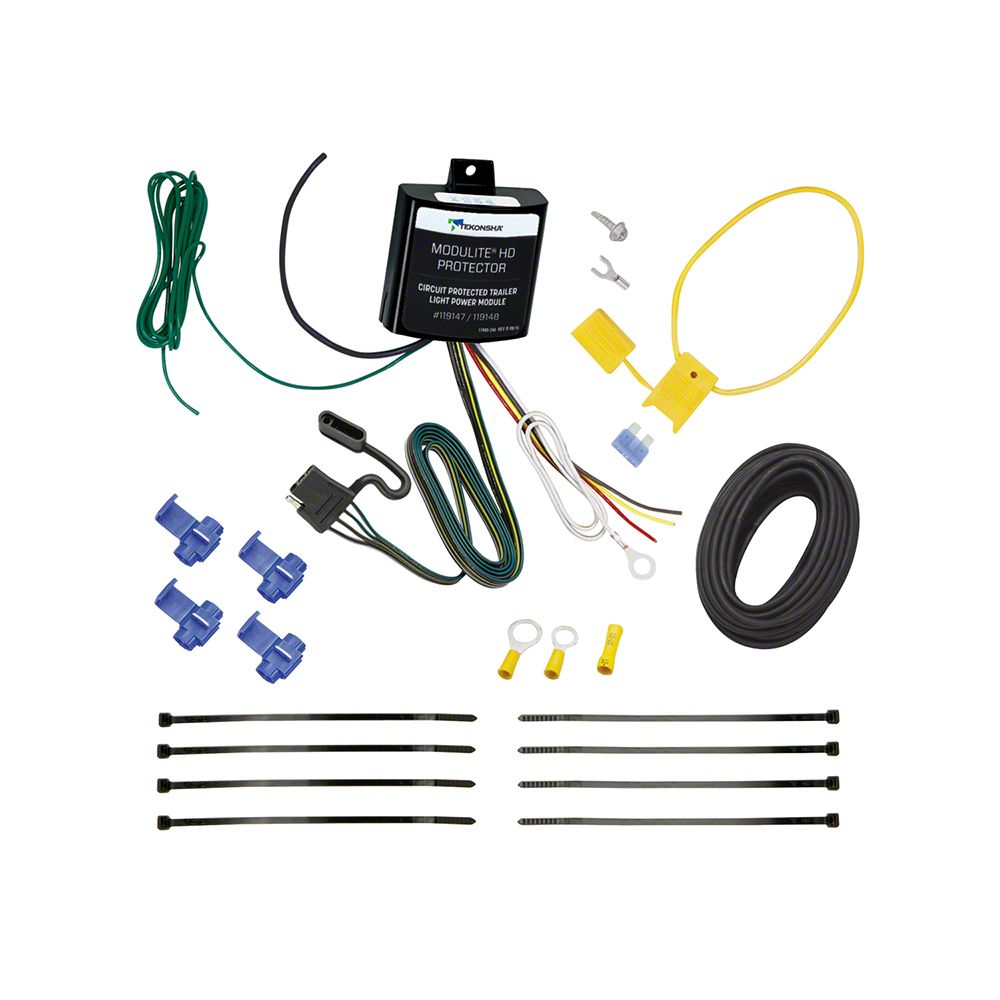 Auto Track Module Protector Ranger Modulite HD Protector Trailer Light Power Module; with ...