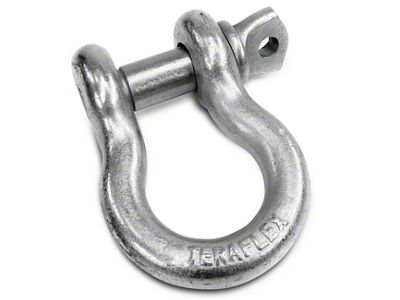 Teraflex 3/4-Inch D-Ring Shackle; Zinc