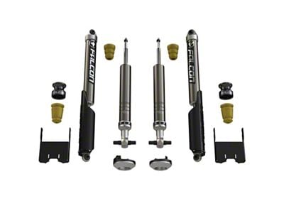 Falcon Shocks 0 to 2.25-Inch Sport Shock Leveling System (15-24 F-150 w/o CCD System, Excluding Raptor)