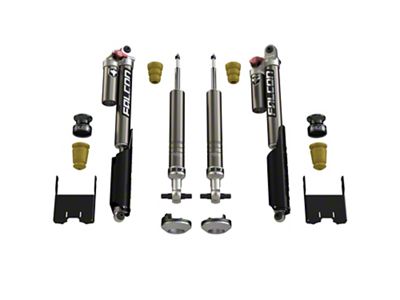 Falcon Shocks 0 to 2.25-Inch Sport Tow/Haul Shock Leveling System (15-24 F-150 w/o CCD System, Excluding Raptor)