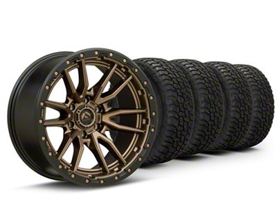 18x9 Fuel Wheels Rebel & 33in Mickey Thompson All-Terrain Baja Boss A/T Tire Package (19-25 RAM 1500)