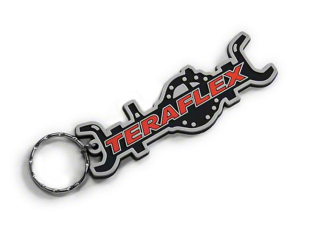 Teraflex Axle Keychain; 3.50-Inch