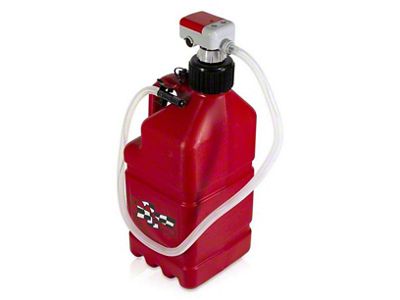 TeraPump Racing Jug with Transfer Pump; 5-Gallon