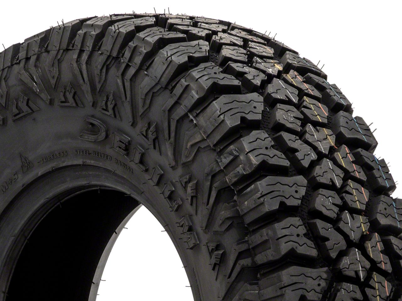 4 New Delium Terra Raider A/TX KU-257 Tires - LT35X12.50R20 Load F 12 Ply All Terrain