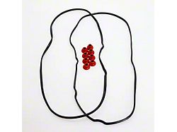 Texas Speed & Performance Valve Cover Gaskets with Bolt Grommets (01-19 6.0L Sierra 2500 HD)