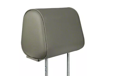 The Headrest Safe Co. Headrest Safe; Passenger Side; Dark Gray; Vinyl Cover (Universal; Some Adaptation May Be Required)