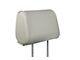 The Headrest Safe Co. Headrest Safe; Passenger Side; Light Gray; Vinyl Cover (Universal; Some Adaptation May Be Required)