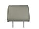 The Headrest Safe Co. Headrest Safe; Passenger Side; Dark Gray; Vinyl Cover (Universal; Some Adaptation May Be Required)