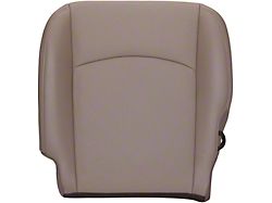 Replacement Perforated Leather Bottom Seat Cover; Driver Side; Light Pebble Beige (10-12 RAM 2500 Laramie)