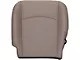 Replacement Perforated Leather Bottom Seat Cover; Driver Side; Light Pebble Beige (10-12 RAM 3500 Laramie)